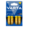 VARTA LONGLIFE AA BLI 4 ALKALINE Батарейка